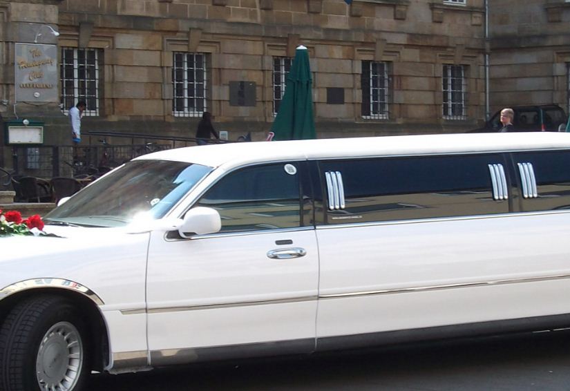 Location de limousine pour un mariage VIP